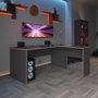 Hanah Home Rms-320-Ax-1 Escritorio de Estudio Antracita y Roble